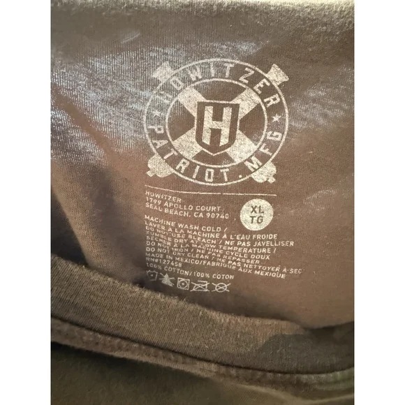 Howitzer Patriot MFG 1776 The Right To Bear Arms Infringed T Shirt Size XL Camo - Picture 8 of 9